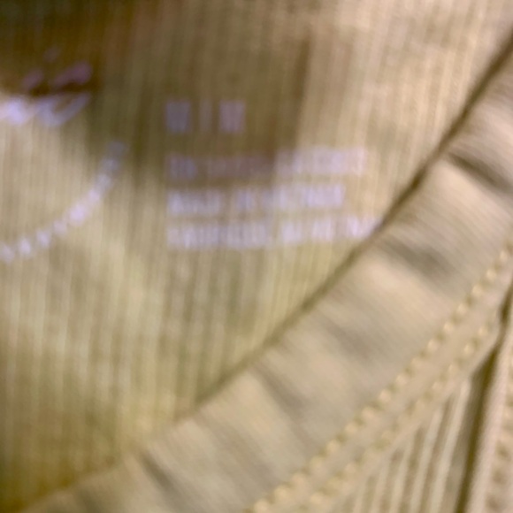 5/$10 Aerie Yellow Ribbed Tank Top - Picture 3 of 5